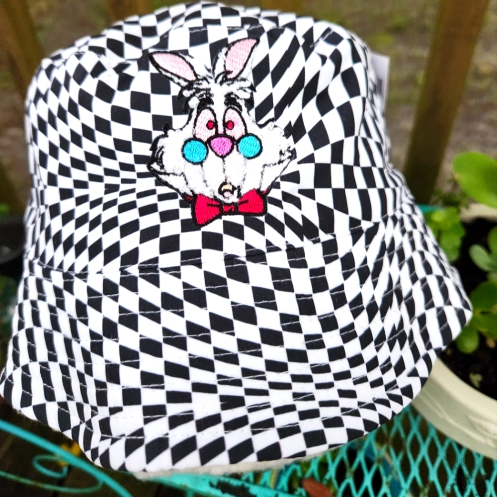 Disney Alice In Wounderland Sherpa Hat NWT